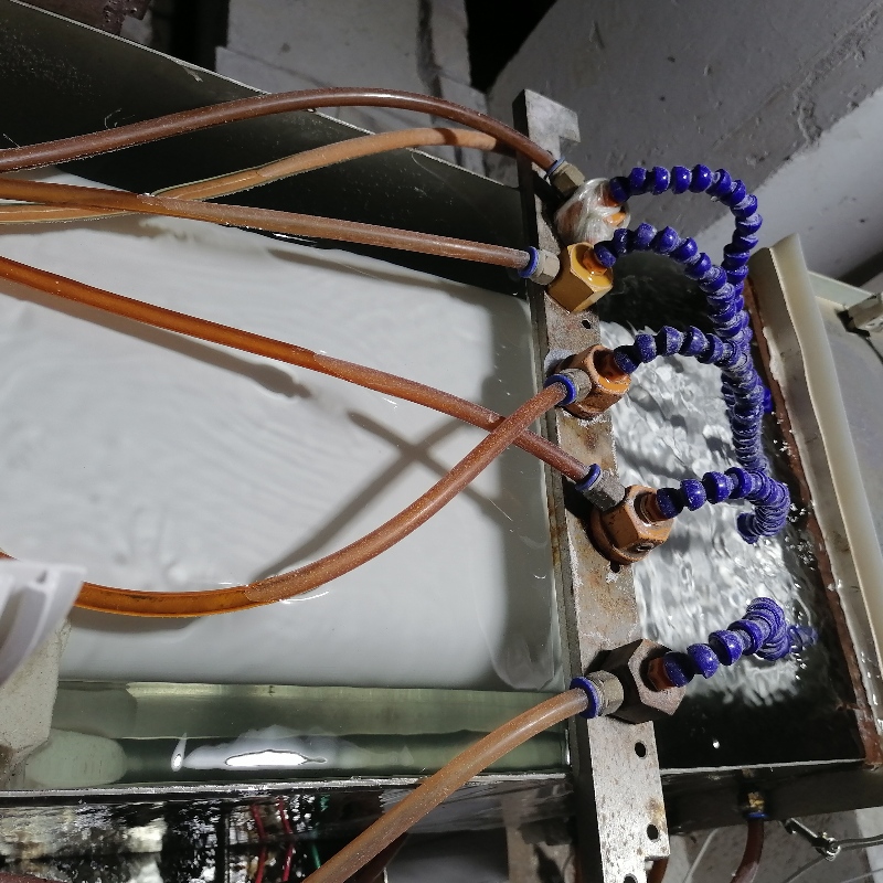 Tubo quadrato in PVC estruso a freddo prodotto in modo coerente